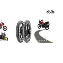 Par Pneu Pirelli Super City Sem Camara Cg Titan Fan 150 160