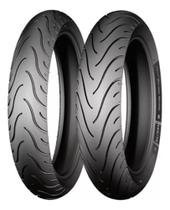 Par Pneu Technic 90/90-18 + 80/100-18 Sport R S/ Câmara Cg Ybr Titan