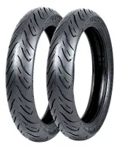 Par Pneu Technic Sport R 80/100-18 + 90/90-18 S/ Câmara