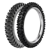 Par Pneu Yz 250F Cross Trilha 100/90-19 Rw45 + 80/100-21 Rw33 Rinaldi