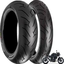 Par Pneu Z400 110/70-17 + 150/60-17 Diablo Rosso 2 Pirelli