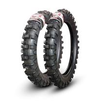 Par Pneus Borilli 110/90-19 Mx77+80/100-21 Mx77 Medium Soft