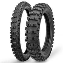 Par Pneus Borilli Mx77 100/100-18 Traseiro 80/100-21 Dianteiro