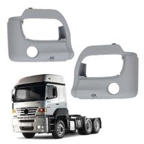 Par Ponteira Parachoque MB 1938 Lado Direito Esquerdo Branco Par Ponteira Parachoque MB 1938 Lado Direito Esquerdo Branco