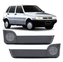 Par Porta Objeto Bolsa Lateral Fiat Fiorino Com Kit Fixação Cinza Par Porta Objeto Bolsa Lateral Fiat Fiorino Com Kit Fixação Cinza