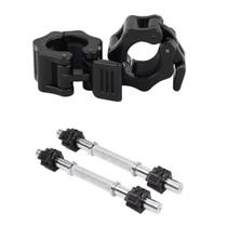 Par Presilha 25mm e 50mm Barra Anilha Halter Peso Academia