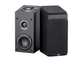 Par preto imersivo Monoprice Premium de alto-falantes satélites Par preto imersivo Monoprice Premium de alto-falantes satélites