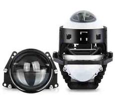 Par Projetor Bi Led 3" Polegadas Farol 40.000 Lumens 12-24v
