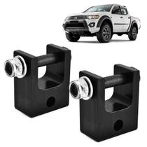 Par Prolongador Amortecedor Traseiro Preto L200 Dupla 2019 Par Prolongador Amortecedor Traseiro Preto L200 Dupla 2019