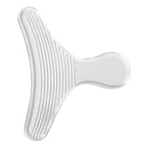 Par Protetor Calcanhar Transparente Silicone Ajuste Sapato