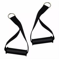 Par Puxador Estribo Nylon Para Academia Musculação Treino Funcional Fitness Treinamento Em Casa