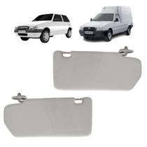 Par Quebra Sol Cinza com Bolsa Fiat Uno Fiorino 2004 a 2010 Newtec Nt1006ft Nt1007ft Par Quebra Sol Cinza com Bolsa Fiat Uno Fiorino 2004 a 2010 Newtec Nt1006ft Nt1007ft