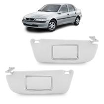 Par Quebra Sol Cinza com Espelho Chevrolet Vectra 1997 a 2005 Newtec Nt2350gm Nt2351gm