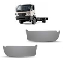 Par Quebra Sol Cinza Escuro com Bolsa Mercedes Acelo 2000 a 2012 Newtec Nt4020mb Nt4021mb