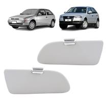 Par Quebra Sol Cinza Fixo Volkswagen Gol G2/g3/g4 1995 a 2008 Newtec Nt3000vw Nt3001vw