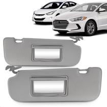 Par Quebra Sol Elantra 2011 a 2020 Cx. Espelho Cinza Par Quebra Sol Elantra 2011 a 2020 Cx. Espelho Cinza