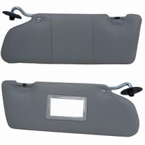 Par Quebra Sol Fiesta 1996 até 2002 Cinza Documento Espelho