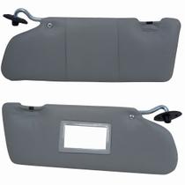 Par Quebra Sol Fiesta 1996 até 2002 Cinza Documento Espelho Par Quebra Sol Fiesta 1996 até 2002 Cinza Documento Espelho