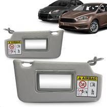 Par Quebra Sol Focus 2014 a 2019 Cx. Espelho + Bolsa Airbag Cinza Par Quebra Sol Focus 2014 a 2019 Cx. Espelho + Bolsa Airbag Cinza