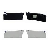 Par Quebra Sol Ford Escort Até 1986 Preto Gelo Espelho