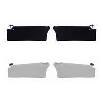 Par Quebra Sol Ford Escort Até 1986 Preto Gelo