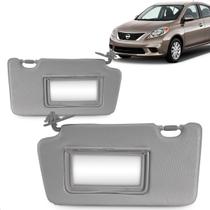 Par Quebra Sol March Versa 2011 a 2017 Cx. Espelho Cinza Par Quebra Sol March Versa 2011 a 2017 Cx. Espelho Cinza