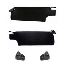 Par Quebra Sol Suporte Fusca 78 80 82 84 92 96 Preto Cinza