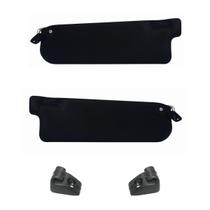 Par Quebra Sol Suporte Gol Gti Gts 90 92 93 94 Preto Cinza