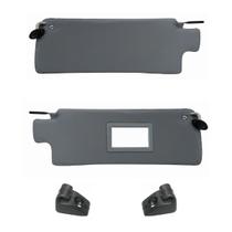 Par quebra sol + suporte vw fusca 1978 até 1989 cinza espelho1101311014-012g148 Par quebra sol + suporte vw fusca 1978 até 1989 cinza espelho1101311014-012g148