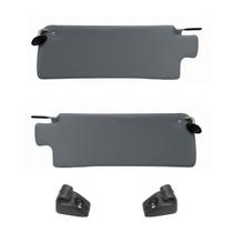 Par quebra sol + suporte vw fusca 1978 até 1989 cinza11013110142g148 Par quebra sol + suporte vw fusca 1978 até 1989 cinza11013110142g148