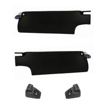 Par quebra sol + suporte vw fusca 1978 até 1989 preto/branco11009110102g148 Par quebra sol + suporte vw fusca 1978 até 1989 preto/branco11009110102g148
