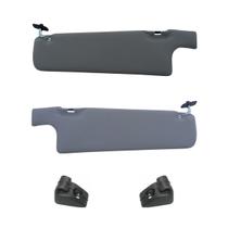 Par quebra sol + suporte vw gol/voyage/parati 1980 até 1994 cinza11049110502g148 Par quebra sol + suporte vw gol/voyage/parati 1980 até 1994 cinza11049110502g148