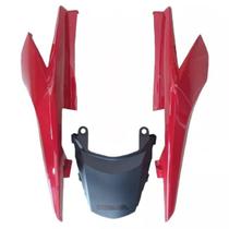 Par Rabeta Completa Vermelha Central preta Titan Ex 160