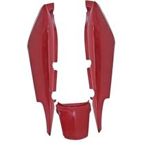 Par Rabeta Completa Vermelho Honda Cg Titan Fan 125