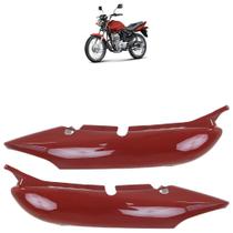 Par Rabeta Lateral CG 125 Fan 2007 Vermelho Par Rabeta Lateral CG 125 Fan 2007 Vermelho