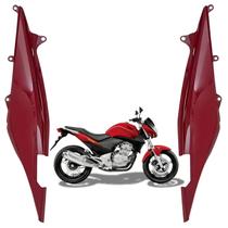 Par Rabeta Lateral Traseira Vermelho Maceio Cb300r 2009 2010 2011 2012