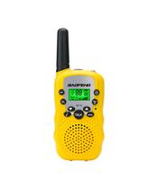 Par Rádio Comunicador Baofeng 22 Canais T3 Amarelo - Aq Shopping