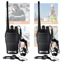 Par Rádio Comunicador Walk Talk Baofeng 777s Alcance 12km Profissional - New