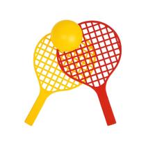 Par Raquete Tênis Brinquedo Infantil Colorido Lembrancinha