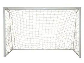 Par Rede de Futebol de Campo Tradicional Standart Fio 4mm Sports Mania