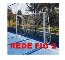 Par Rede Gol Futsal Futebol De Salão Fio 4mm Proteção U.v1 Espessura do Fio:Rede Futsal Fio 2mm Par Rede Gol Futsal Futebol De Salão Fio 4mm Proteção U.v1 Espessura do Fio:Rede Futsal Fio 2mm