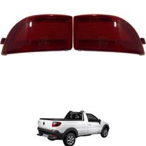 Par refletor olho de gato parachoque traseiro strada 2014 2015 2016 2017 2018 2019 2020