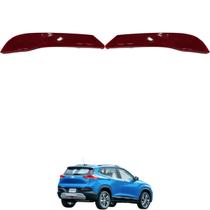 Par refletor olho de gato parachoque traseiro tracker 2021 2022 2023