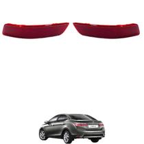 Par refletor olho de gato traseiro corolla 2015 2016 2017 2018 2019 Par refletor olho de gato traseiro corolla 2015 2016 2017 2018 2019