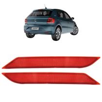 Par Refletor Olho Gato Parachoque Traseiro Gol G7 2018 2019 2020
