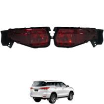 Par refletor olho gato traseiro hilux sw4 2016 a 2025