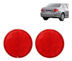 Par refletor parachoque traseiro corolla 2008 2009 2010 2011