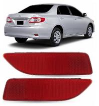 Par Refletor Parachoque Traseiro Corolla 2012 2013 2014