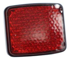 Par refletor parachoque traseiro doblo 2010 2011 2012 2013 2014