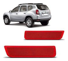 Par refletor parachoque traseiro duster 2010 a 2025